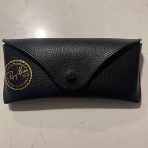 Rose gold ray ban aviators